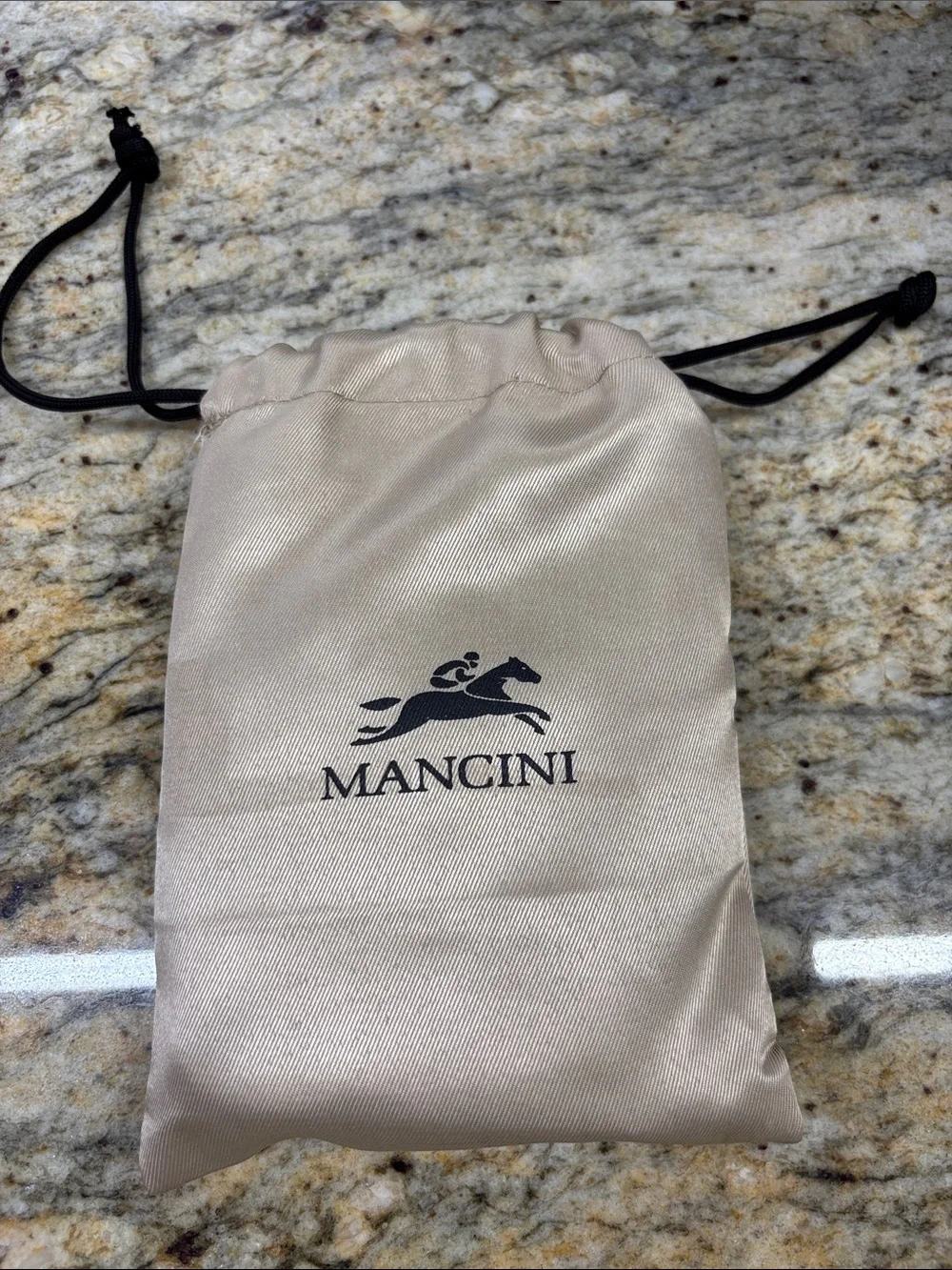 Mancini gray Leather Wallet